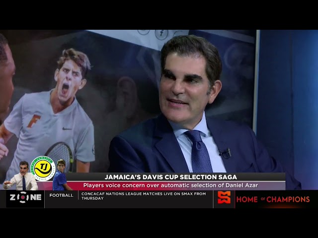 John Azar: "I deliberately had no part in team selection", Jamaica's Davis Cup selection saga