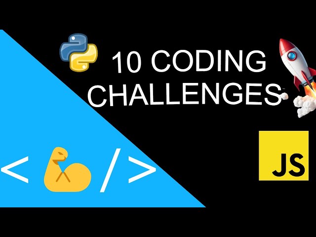 10 CODING CHALLENGES to Skyrocket Your Skills in 2024!