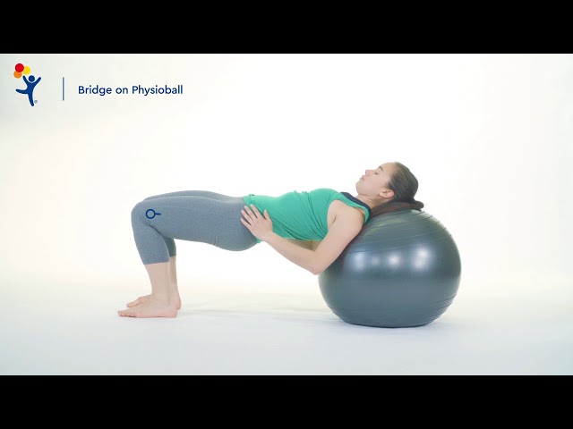 Core Exercise: Bridge on Physioball