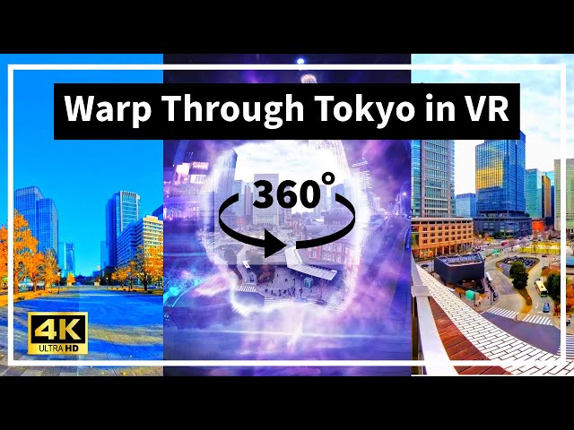 【4K・360°VR】Warp Through Tokyo in VR – A Thrilling Journey  #tour #japan #virtualreality