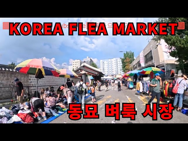 Korea's Famous Dongmyo Flea Market Tour (1)동묘 #Walkingtour #CityTour #Seoul #korea #travel #tour