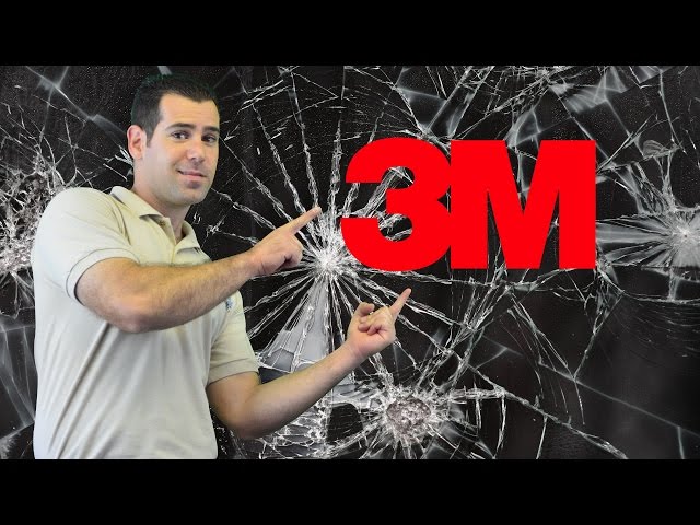 3M Security Window Film - Window Security Film Demonstration & Explanations