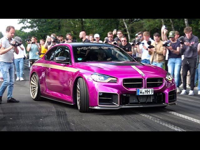 INSANE BMW`s leaving Bimmerfest 2024- 800HP M6 F13, MH2 GTR, M5 E60, M3 E92, M3 Touring, M140, E36..