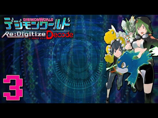 SkyFlourish Plays | Digimon World Re:Digitize Decode | Part 3 - Scuffimon: Scuff-ital Monsters [VOD]