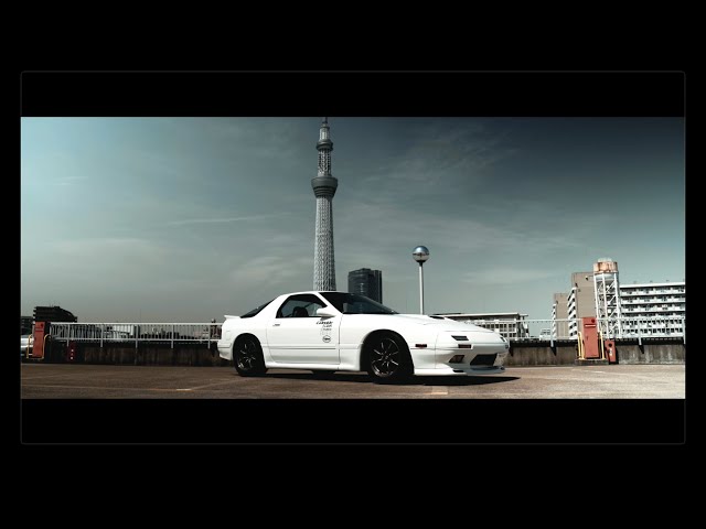 MAZDA RX7 FC3S in TOKYO | 4K Media Library