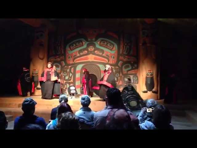 Tlingit Song & Dance I - Saxman Native Village Ketchikan Alaska August 2014