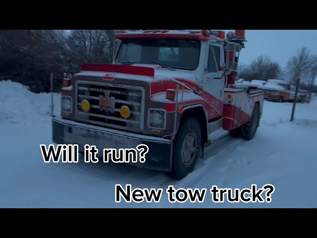 New tow truck? Will it run? 300kms home…Traded the commander