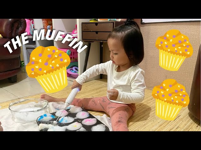 THE MUFFIN MAN | KIDS SONG AND NURSERY RHYMES | LEARN COLOR WITH GLITTER