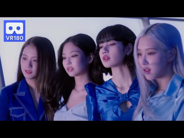 3D VR Blackpink jennie rose lisa jisoo in the bis screen Theater Pepsi is Good