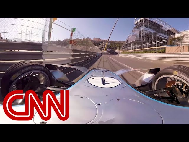 Ride in a Formula E car on the Monaco street circuit - 360 Video