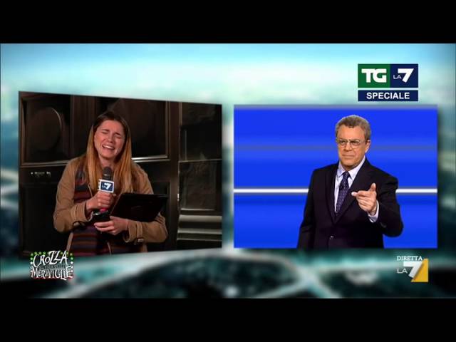 Crozza-Mentana. Speciale TGLa7 - Dudu', Dudina e gli UFO