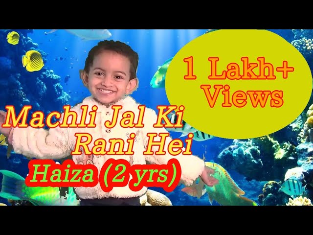 Machli Jal Ki Rani Hai | Hindi Rhymes | मछली जल की रानी है | Hindi Baby Songs | Haiza's World |