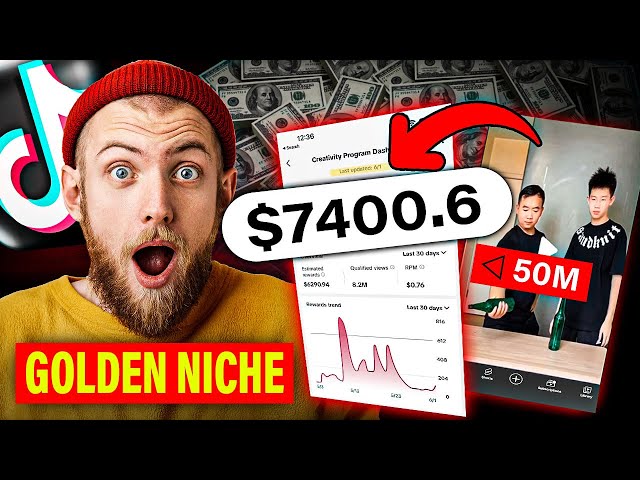 New VIRAL Niche to Make $7,401/Month with TikTok Creativity Program (MUST WATCH)