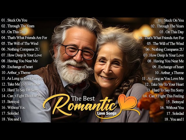 Romantic Hits 2025 Timeless Love Songs Collection Best English Love Songs from the 70s, 80s & 90s