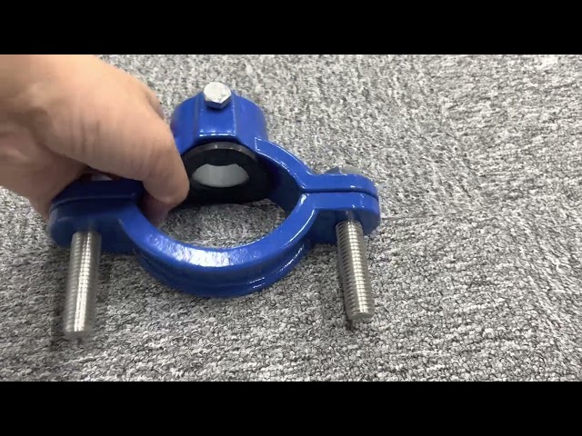 Metal Saddle Clamp for Water Line