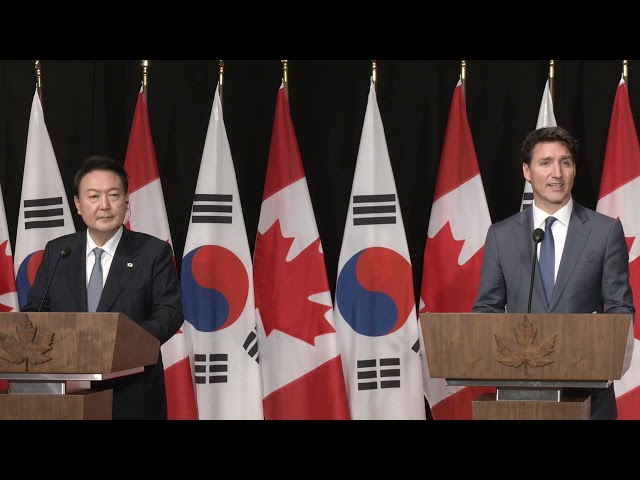 Remarks during a joint press conference with President of South Korea