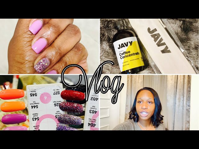 VLOG| HAIR + NAIL APPOINTMENTS + TARGET PICKUP + JAVY COFFEE REVIEW + MINI NORDSTROM & OLD NAVY HAUL