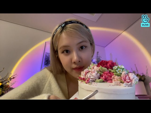 (ENG SUB) ROSÉ BIRTHDAY VLIVE