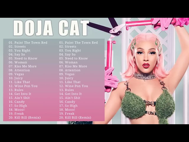 D. O. J. A C. A. T - PLAYLIST (BEST SONGS OF DOJA CAT 2024)