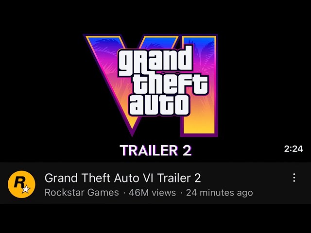 GTA 6 Trailer 2 (January 30th)