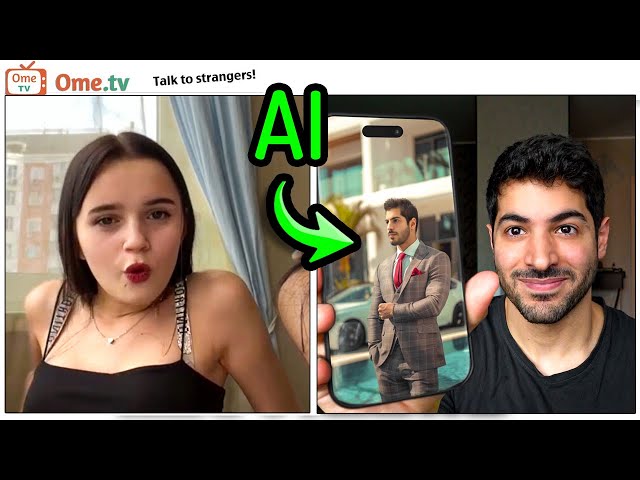 Tricking People With AI Images (Ome TV Prank)