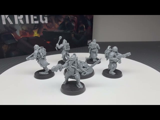 Krieg Combat Engineers - Astra Militarum - Review (WH40K)