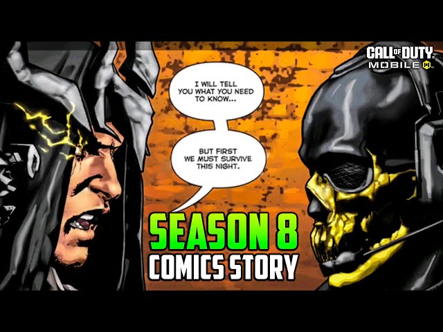 Season 8 Complete Comics Story CODM - Mythic Templar & Ghost Cod Mobile - Shadow Operatives