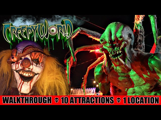 Creepyworld: The SCARIEST Scream Park EVER?!