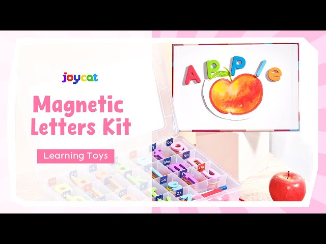 Learn the ABCs in a Fun and Engaging Way with JoyCat Magnetic Letters Kit