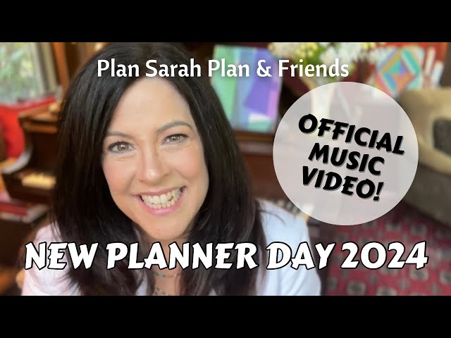 NEW PLANNER DAY 2024 | OFFICIAL MUSIC VIDEO!