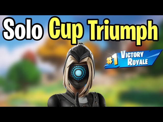 Fortnite Solo Cup Journey: Epic Highlights & Victory Royale! (PS5)(1080p)(120 FPS)(50 Ping)