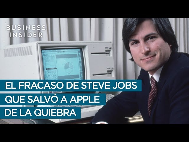 El millonario fracaso de Steve Jobs que salvó a Apple de la quiebra