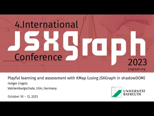 Playful learning and assessment with KMap (using JSXGraph in shadowDOM)