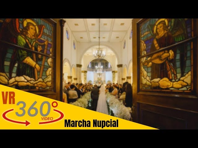 Marcha nupcial | Vídeo 360º | Iglesia de São José Jardim Europa