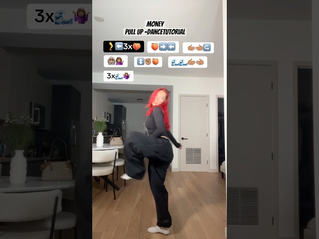 Money Pull up Dancetutorial 🔥🍑step by step Tutorial Out Now !