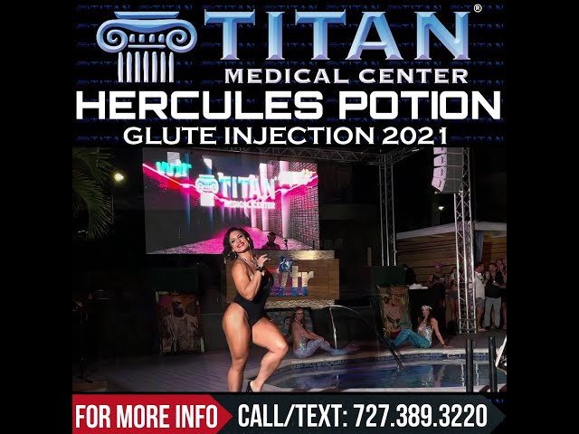 Glute Injection With Hercules Potion from Titan Medical Center