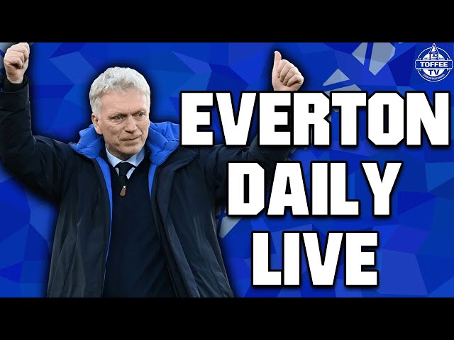 David Moyes Picks Up First Win In Everton Return | Everton Daily LIVE