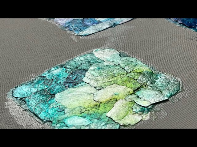 (424) TESTING ColourArte Bling It Moon Rock Mica Flakes - Fluid Acrylic Paint Pouring - Fluid Art