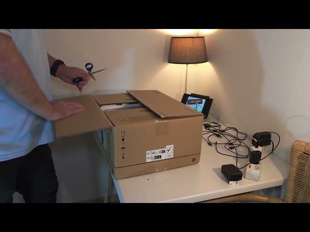 Epson EH-TW6150 3LCD PROJECTOR BEAMER UNBOXING