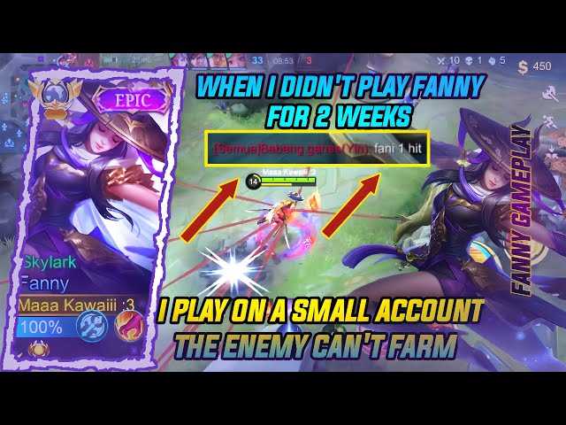 WHEN I DIDN'T PLAY FANNY FOR 2 WEEKS | MLBB