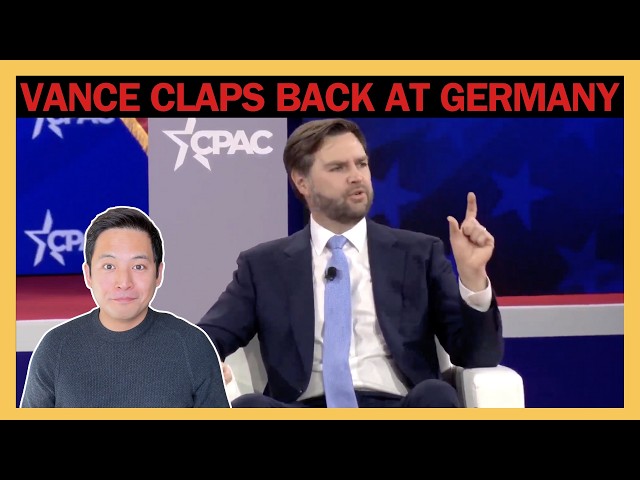 JD Vance TORCHES Germany Over Free Speech Meltdown!