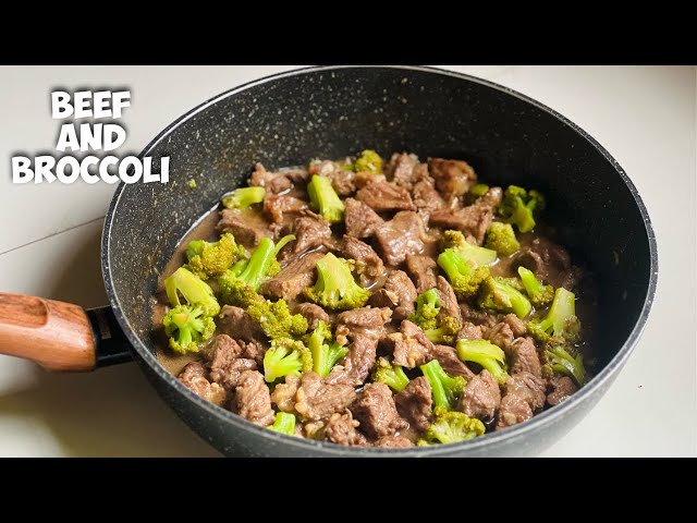 BROCCOLI AND BEEF. Easy Meat and Broccoli Recipe | How to cook meat