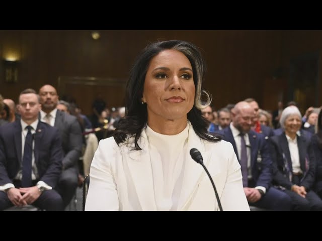 Tulsi Gabbard's nomination for Director of National Intelligence moves forward