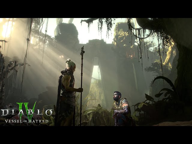 Welcome To The Jungle | Entering Nahantu Cutscene | Diablo 4 Vessel of Hatred