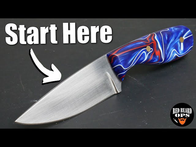 The Easiest Way to Start Making Knives - KIT Knife Making Project