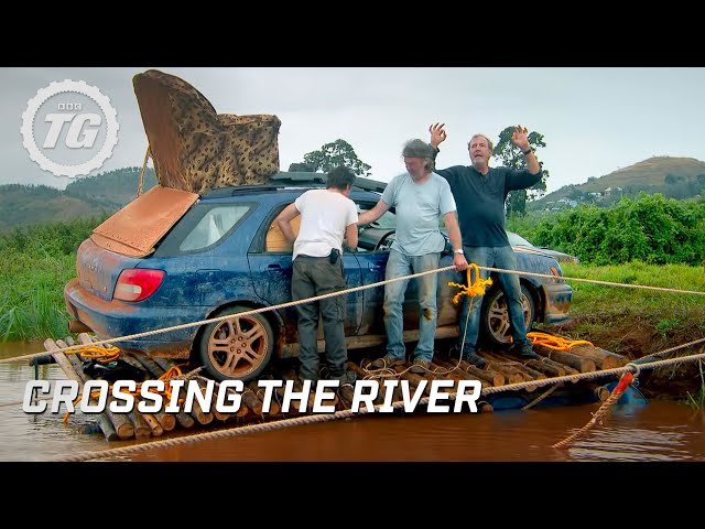 Crossing the river | Top Gear Africa Special | Series 19 | BBC