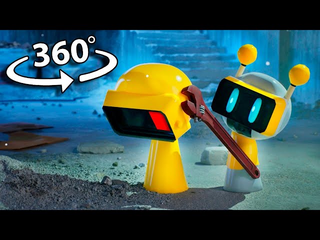 360° VR Fun Bot & Garnold Having Fun - Incredibox Sprunki