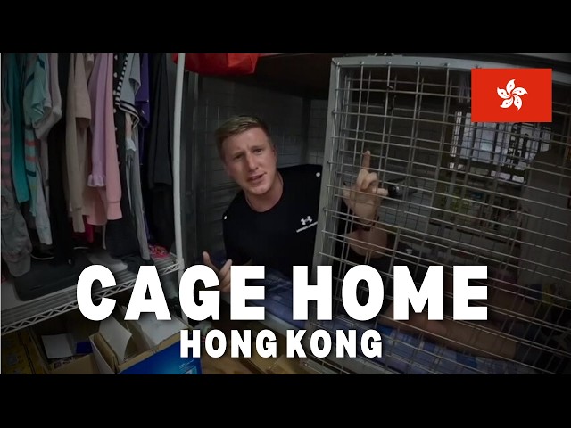 Hong Kong cage homes - Could you live like this? 🇭🇰