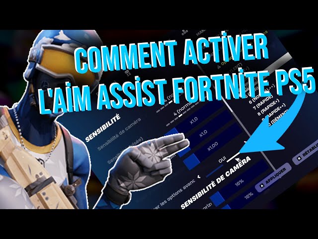 Comment activer l'aim assist Fortnite PS5 (2025)