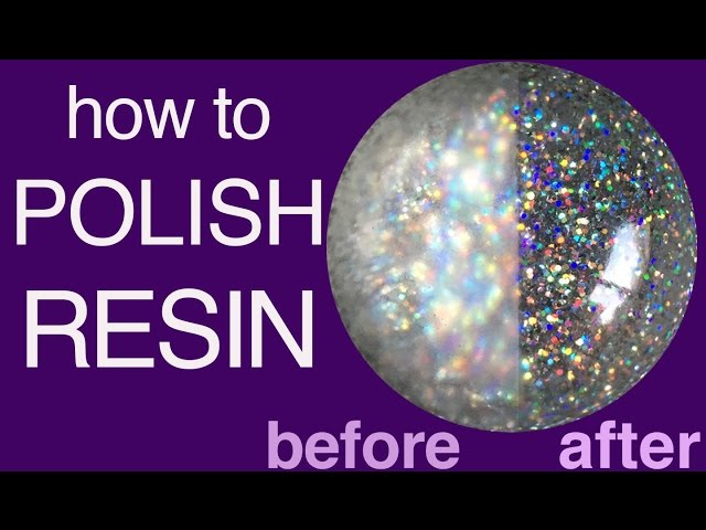 How to Polish Resin for Jewelry and more - little-windows.com